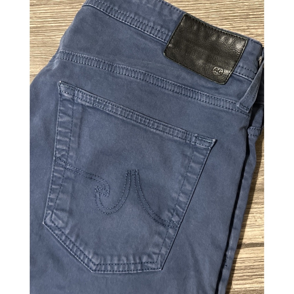 AG Adriano Goldschmied The Graduate Tailored Leg Blue Pants Size 36x32 (36x33)